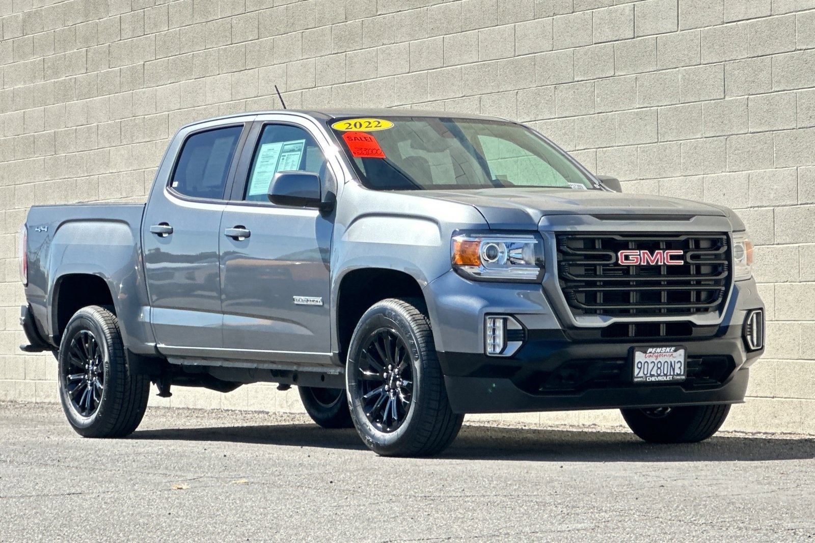 2022 GMC Canyon Elevation