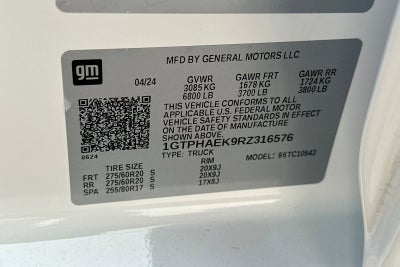 2024 GMC Sierra 1500 Pro