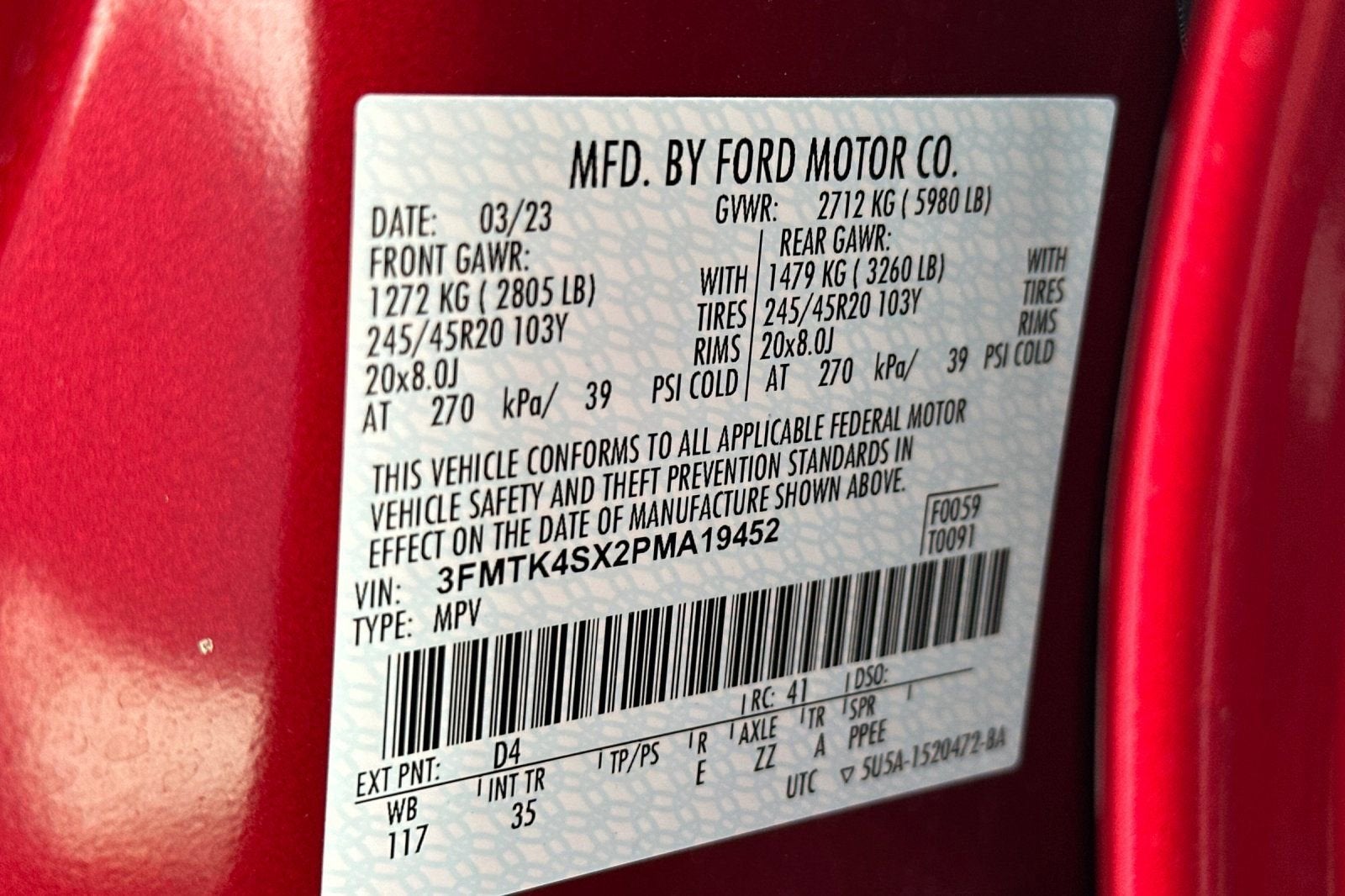 2023 Ford Mustang Mach-E GT