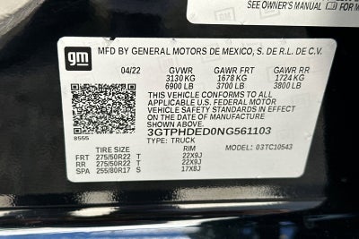 2022 GMC Sierra 1500 SLT