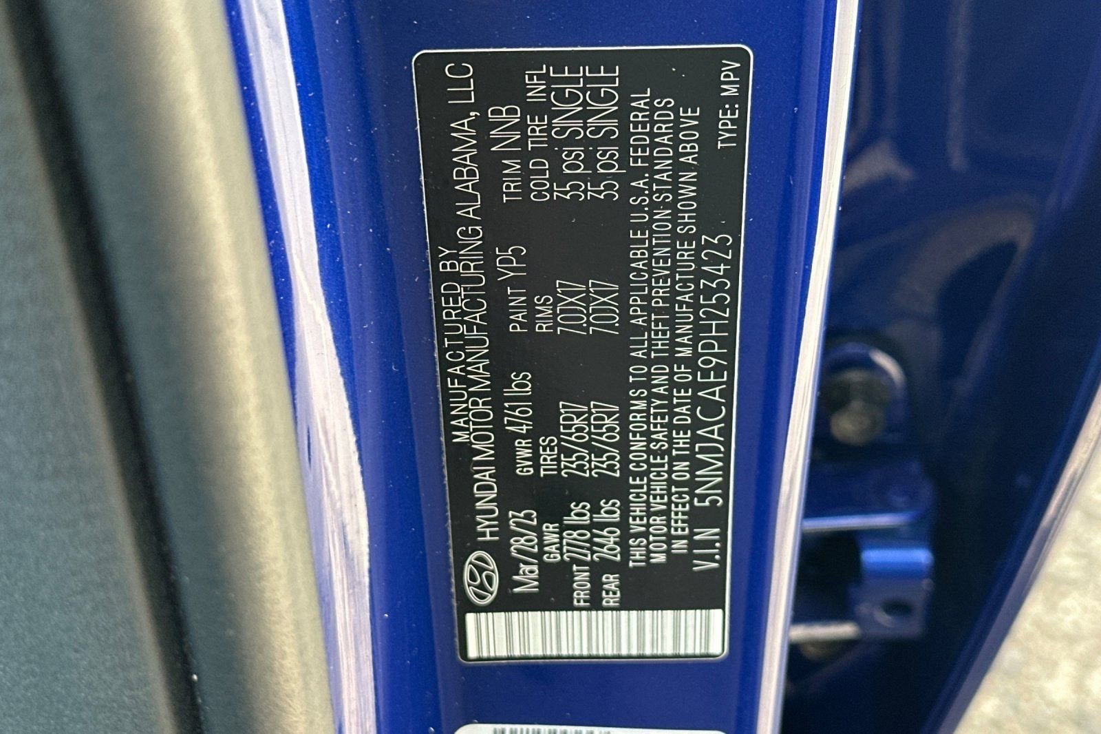 2023 Hyundai Tucson SE