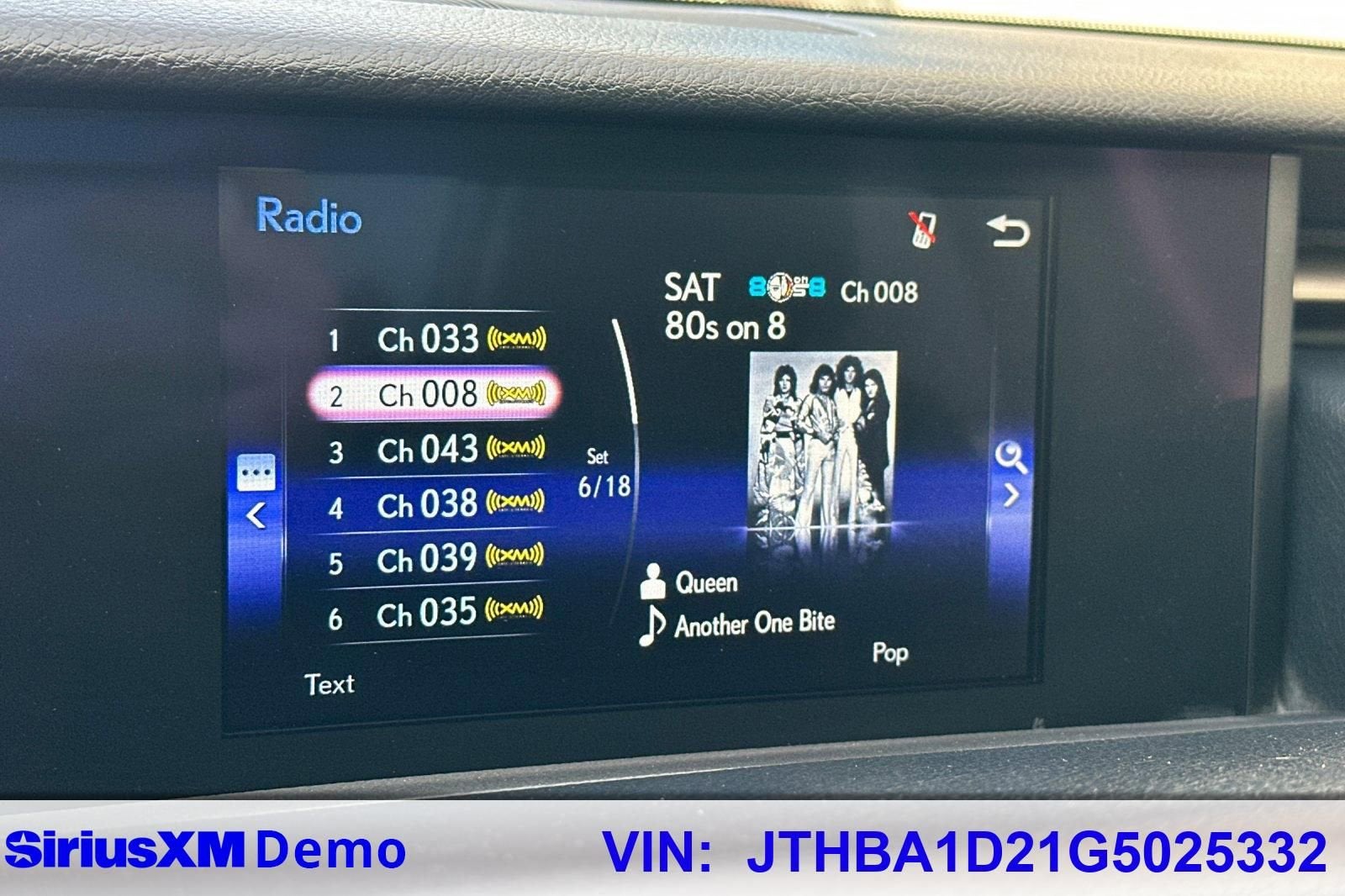 2016 Lexus IS 200t NA