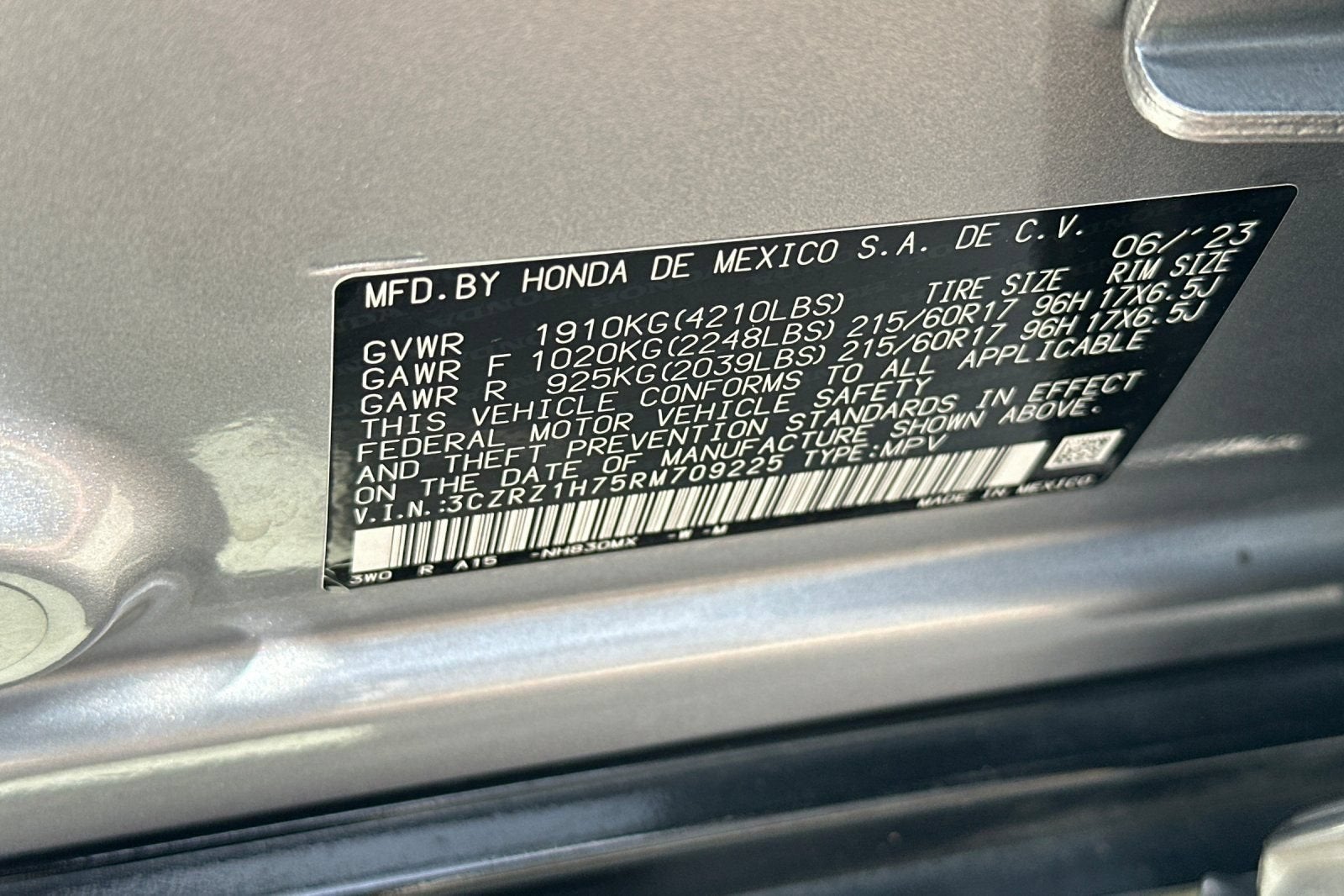 2024 Honda HR-V EX-L - Photo 40