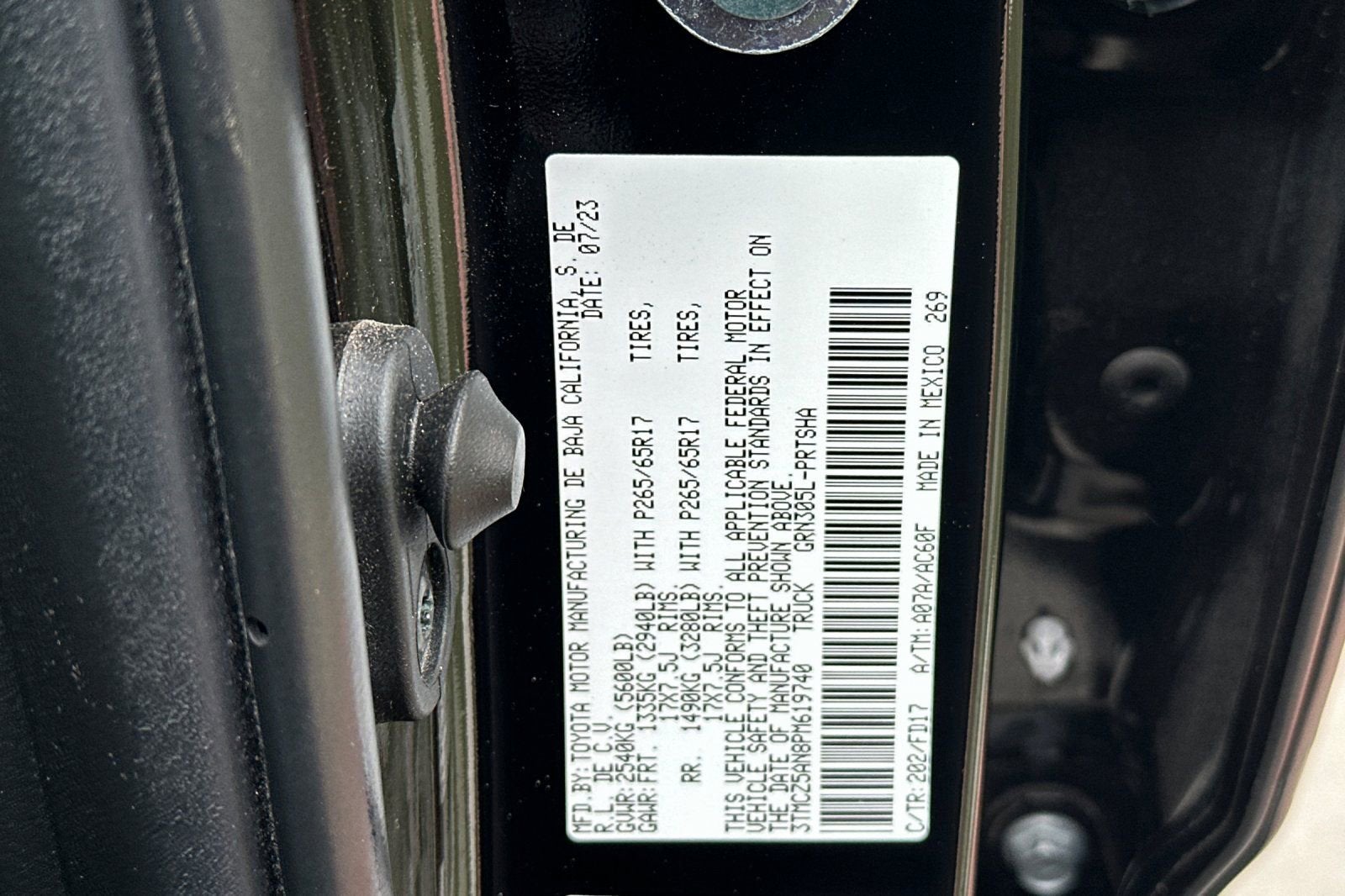 2023 Toyota Tacoma TRD Sport