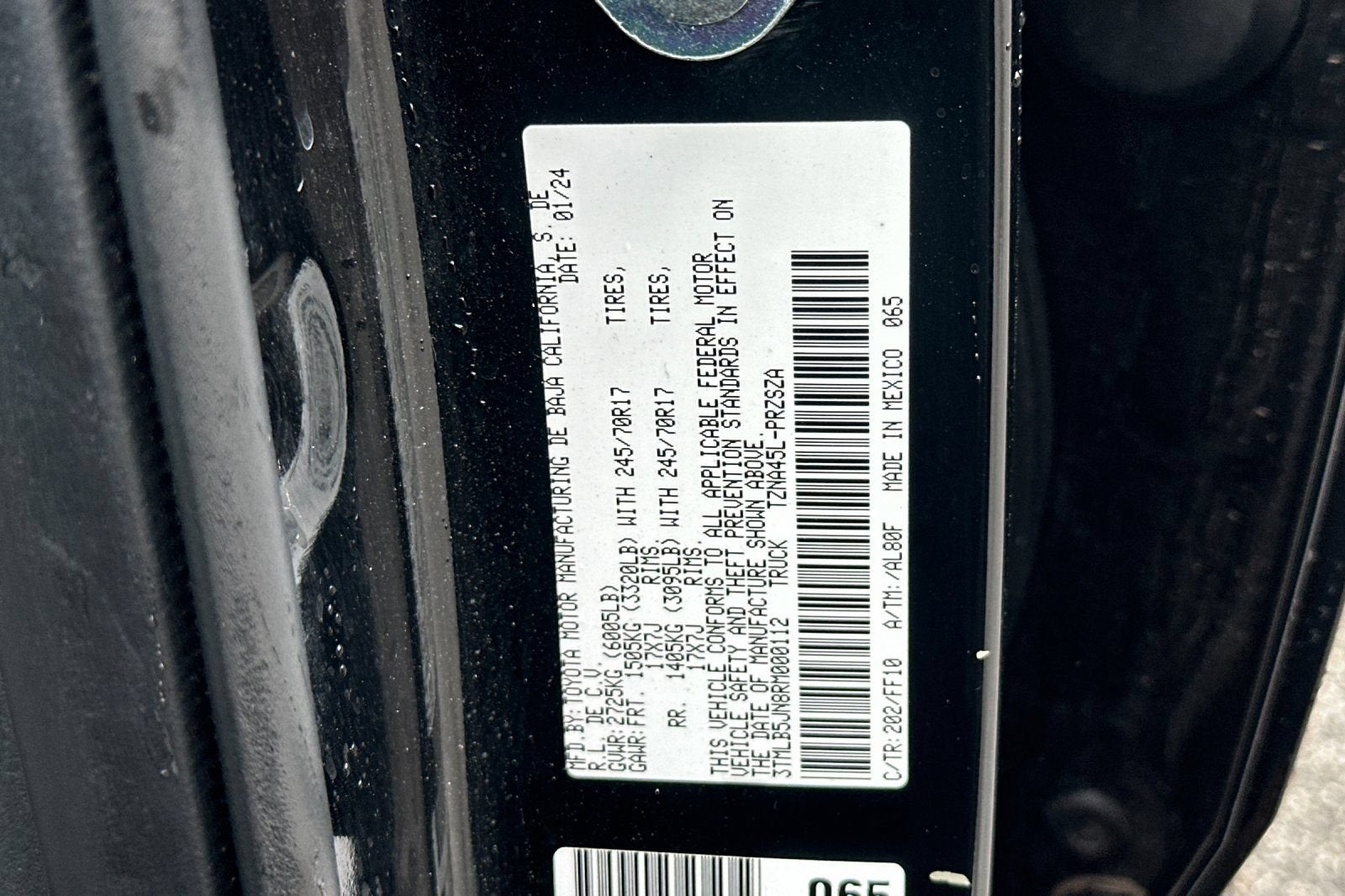 2024 Toyota Tacoma 4WD SR5