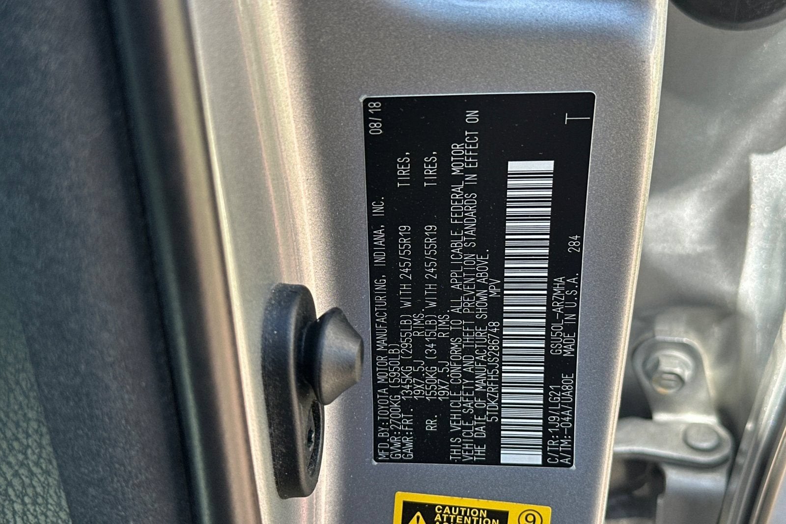 2018 Toyota Highlander SE