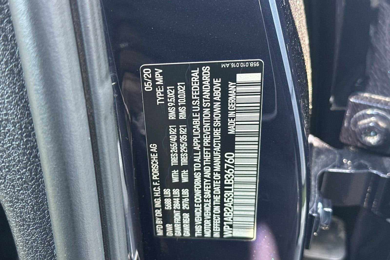 2020 Porsche Macan S