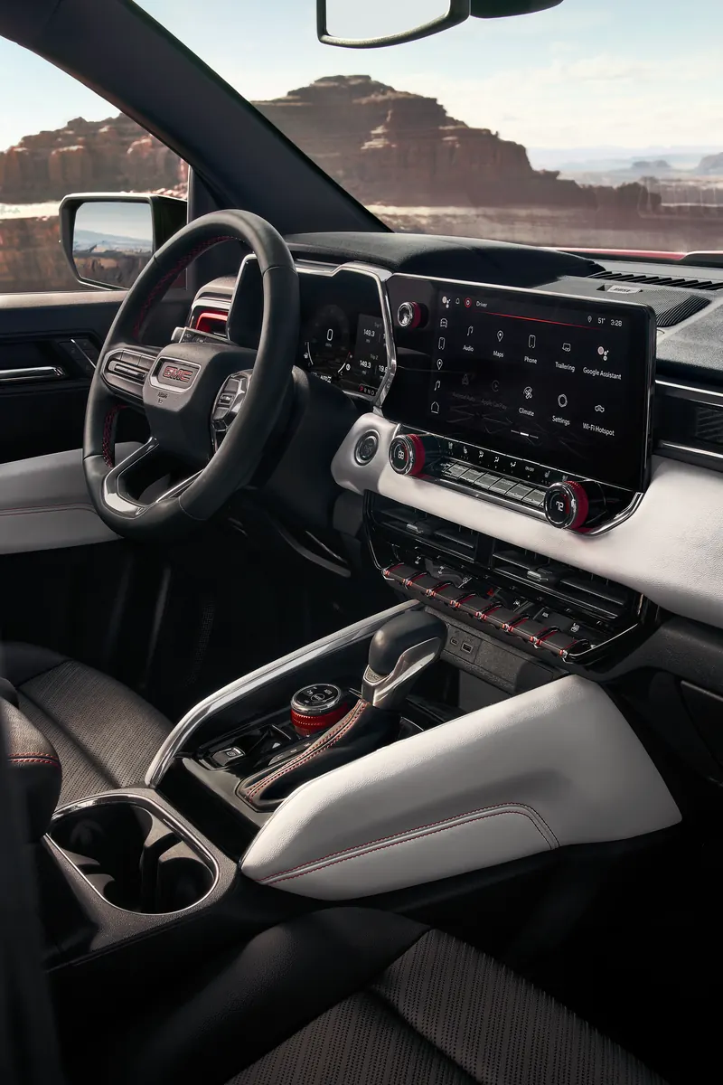 2026 GMC Canyon infotainment system at Penske Buick GMC of South Bay in Torrance CA