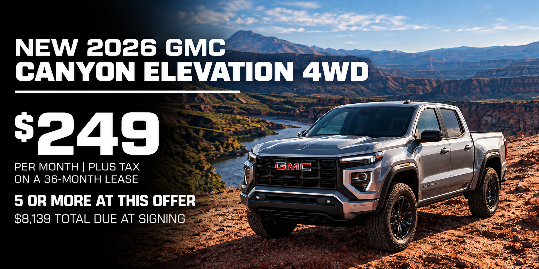 2026 GMC Canyon Elevation